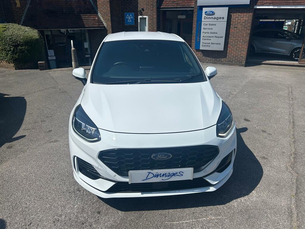 Ford Fiesta 1.0T Ecoboost St-line Hatchback White