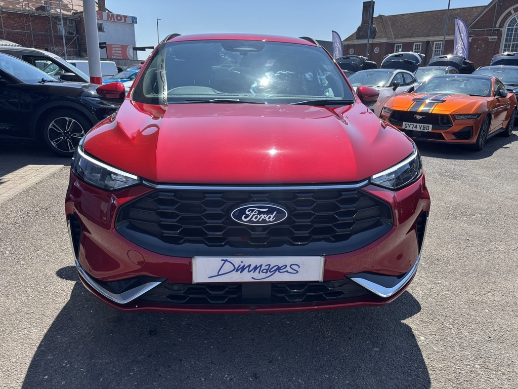 Ford Kuga 2.5 Duratec 14.4Kwh St-line Suv Plug-in GX74JEU Red #2