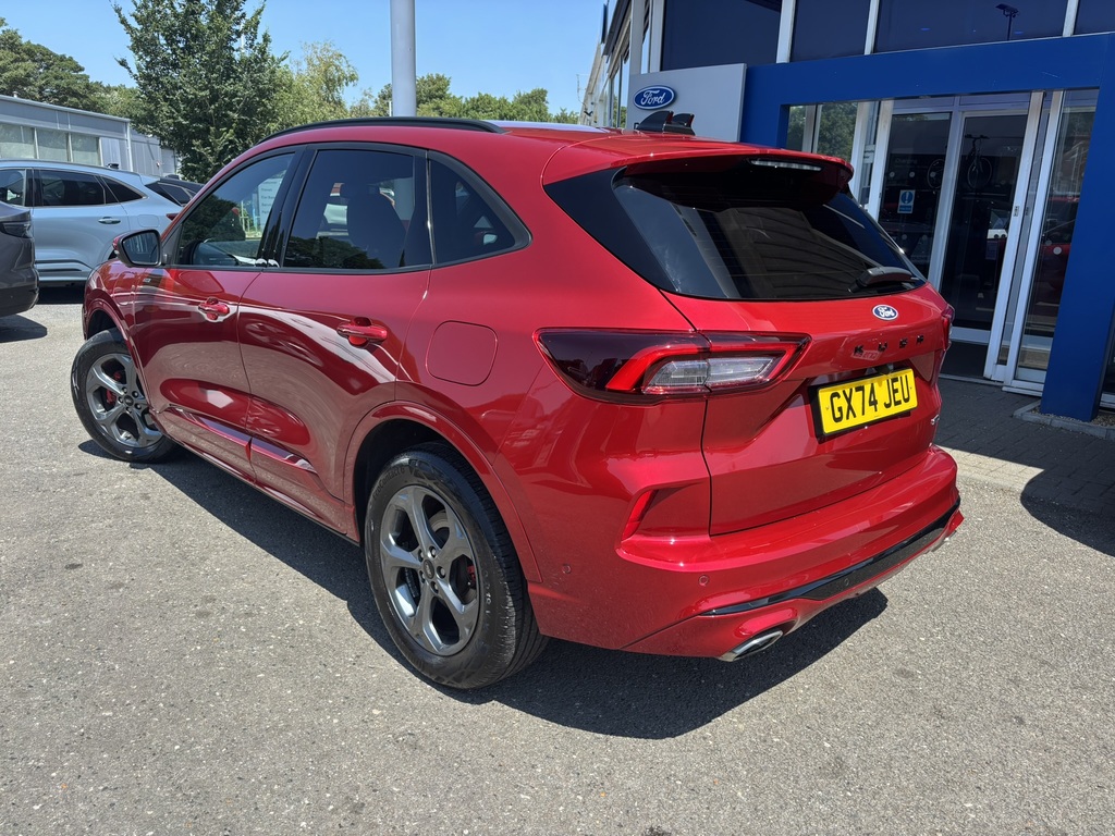 Ford Kuga 2.5 Duratec 14.4Kwh St-line Suv Plug-in GX74JEU Red #6