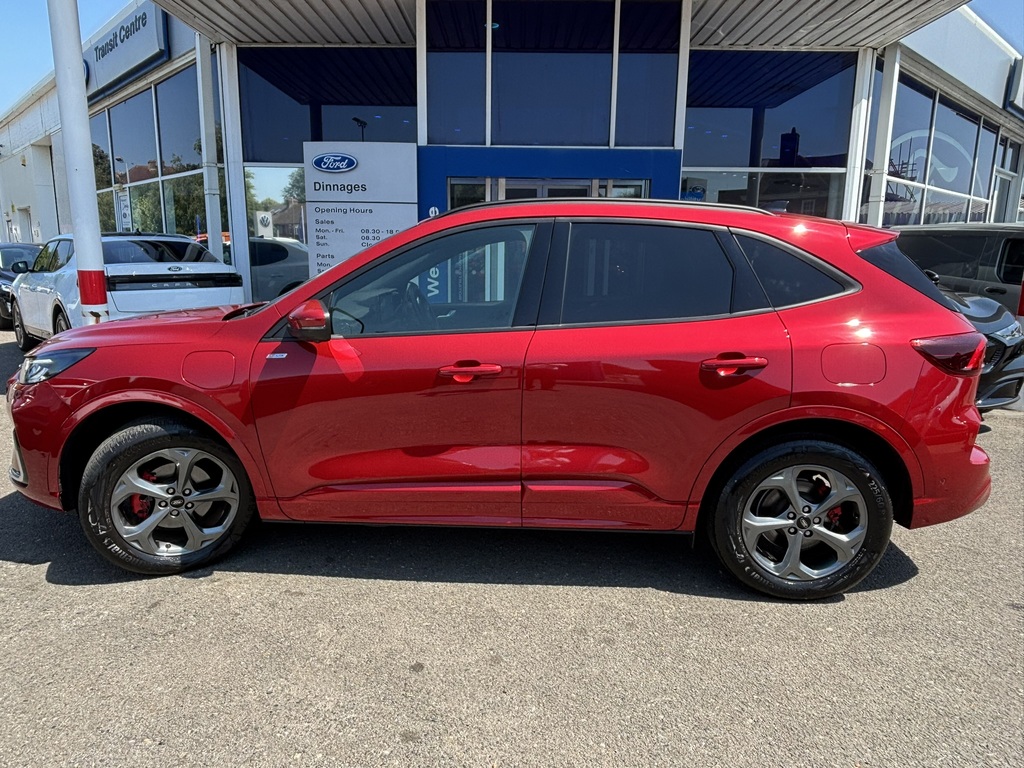 Ford Kuga 2.5 Duratec 14.4Kwh St-line Suv Plug-in GX74JEU Red #5