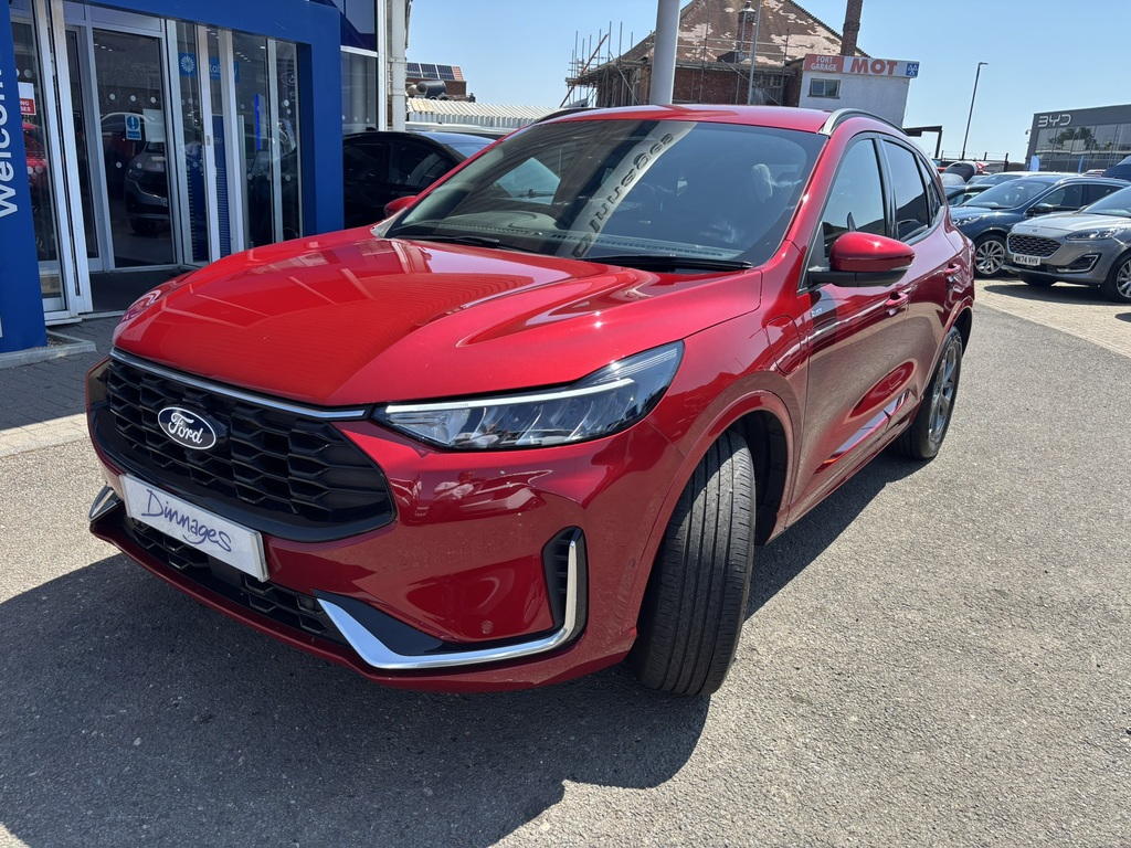 Ford Kuga 2.5 Duratec 14.4Kwh St-line Suv Plug-in GX74JEU Red #4