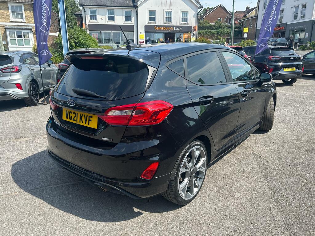 Ford Fiesta 1.0T Ecoboost Mhev St-line X Edition Hatchback WG21KVF Black #6