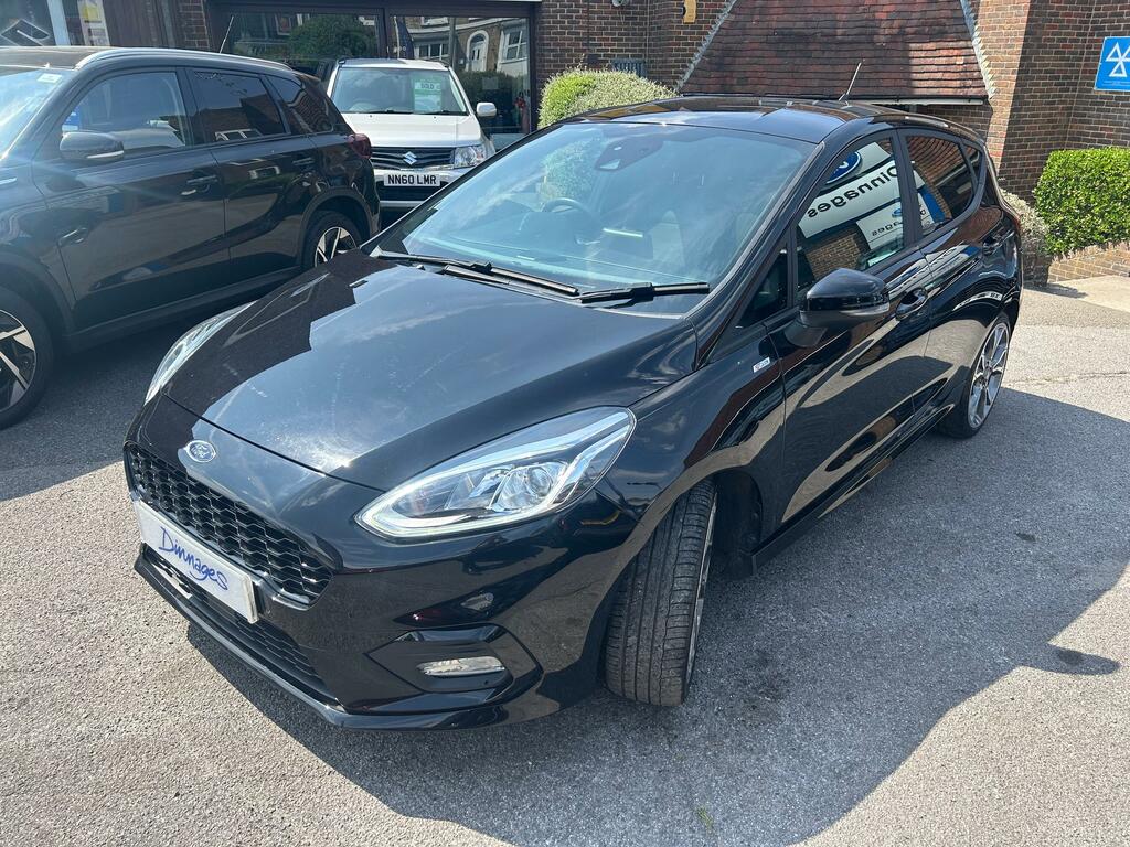 Ford Fiesta 1.0T Ecoboost Mhev St-line X Edition Hatchback WG21KVF Black #2