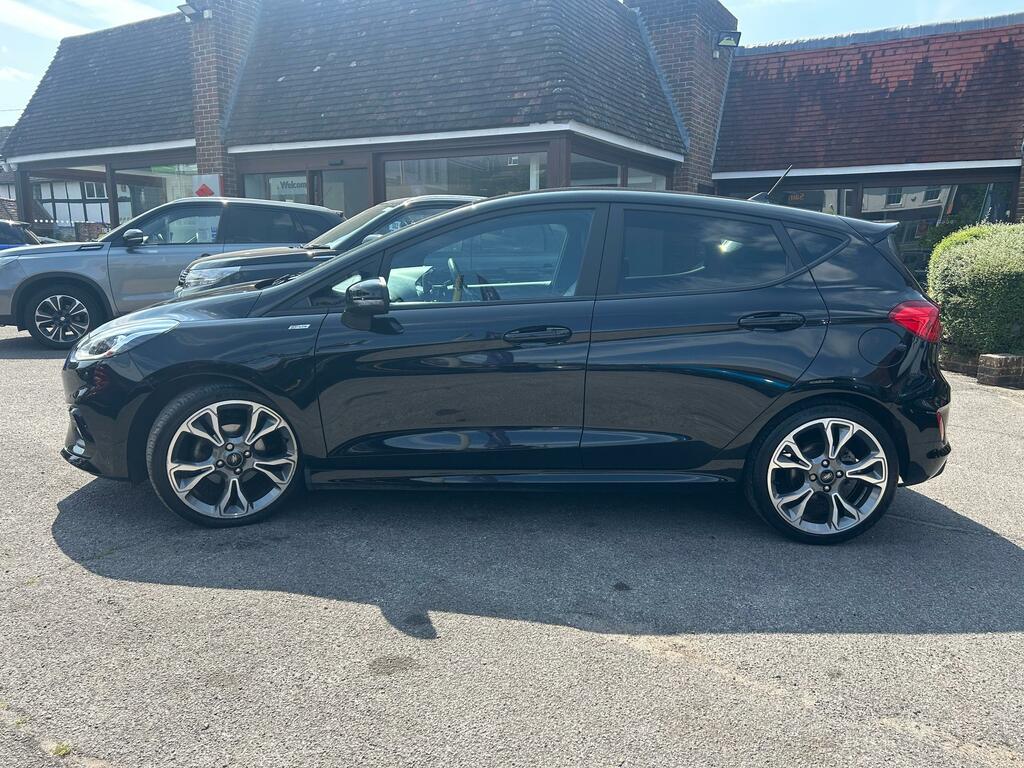 Ford Fiesta 1.0T Ecoboost Mhev St-line X Edition Hatchback WG21KVF Black #3