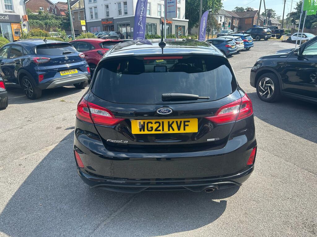 Ford Fiesta 1.0T Ecoboost Mhev St-line X Edition Hatchback WG21KVF Black #5