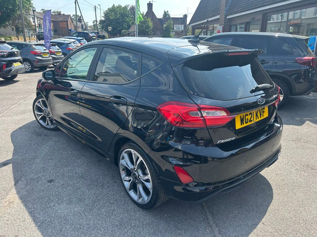 Ford Fiesta 1.0T Ecoboost Mhev St-line X Edition Hatchback WG21KVF Black #4