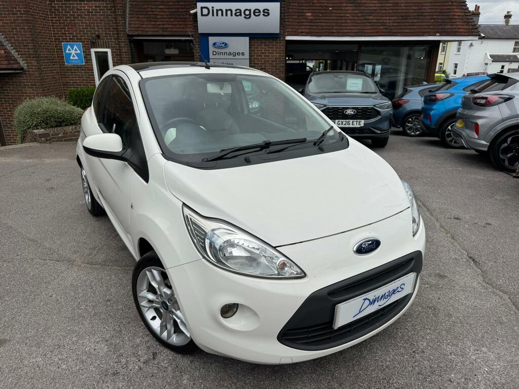 Ford KA 1.2 Titanium Hatchback Euro 5 6 White