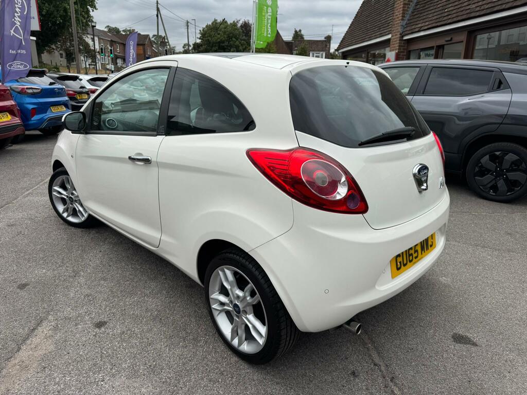 Ford KA 1.2 Titanium Hatchback Euro 5 6 White #4
