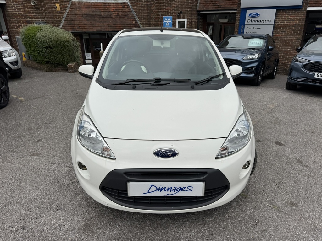 Ford KA 1.2 Titanium Hatchback Euro 5 6 White #2