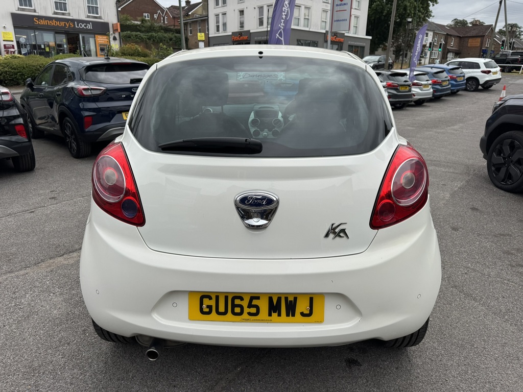 Ford KA 1.2 Titanium Hatchback Euro 5 6 White #6