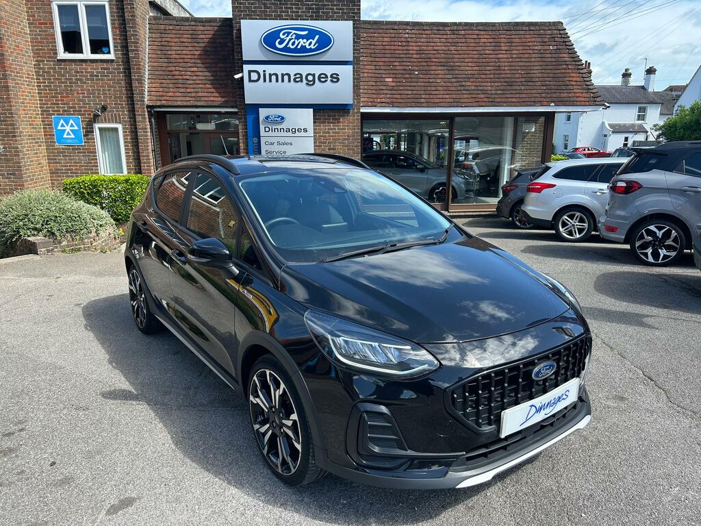 Ford Fiesta 1.0T Ecoboost St-line Hatchback GV73OMO Blue #5