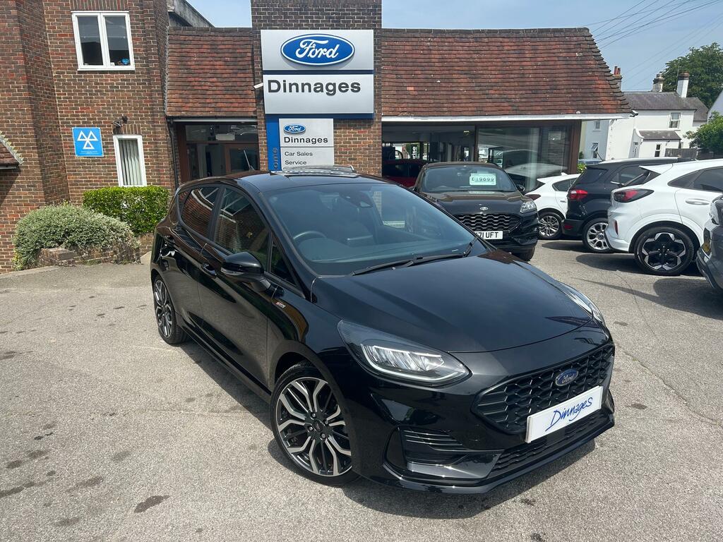 Ford Fiesta 1.0T Ecoboost Mhev St-line Edition Hatchback P GV73OMU Blue #6