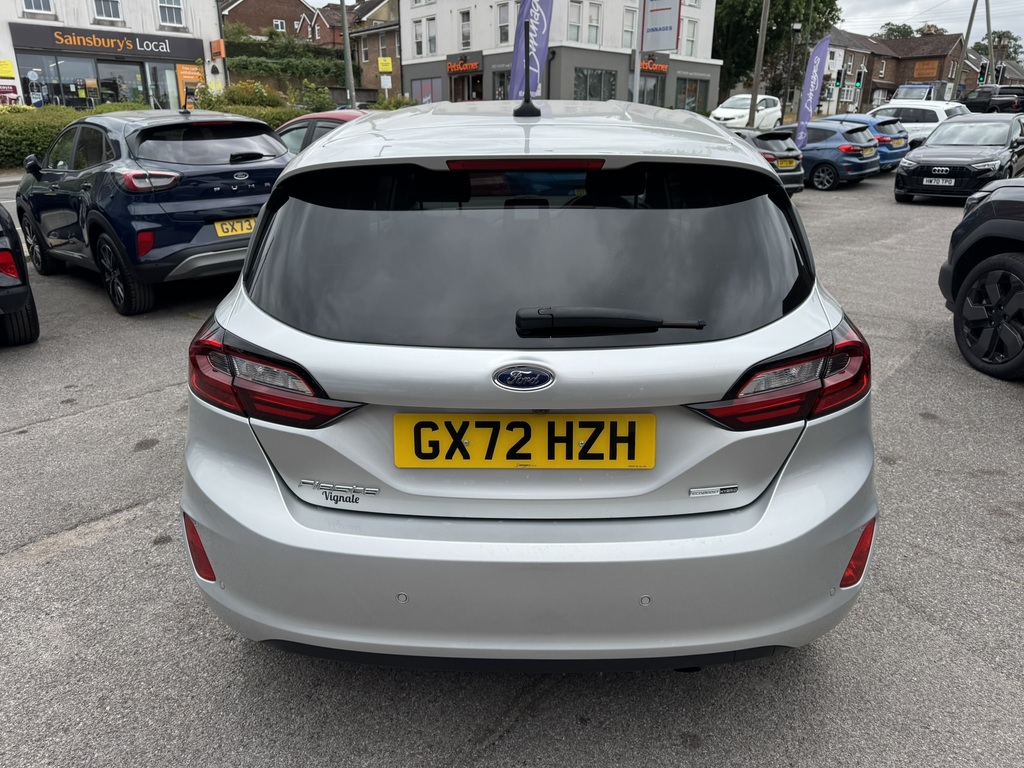 Ford Fiesta 1.0T Ecoboost Mhev Titanium Vignale Hatchback Silver #6