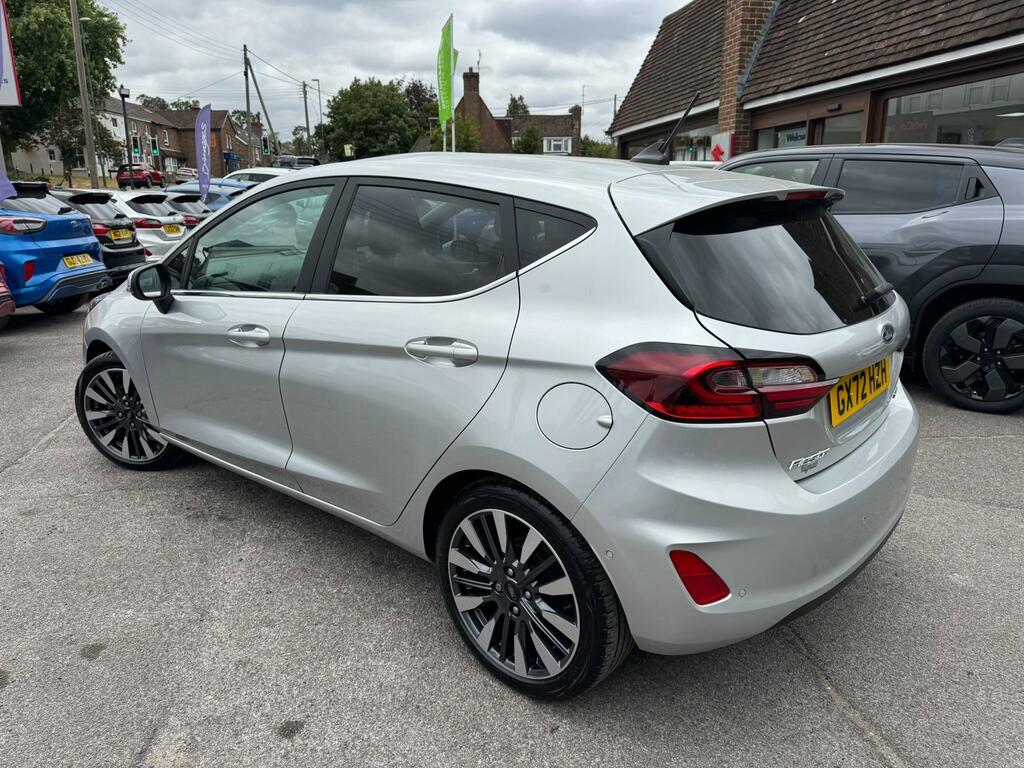 Ford Fiesta 1.0T Ecoboost Mhev Titanium Vignale Hatchback Silver #4