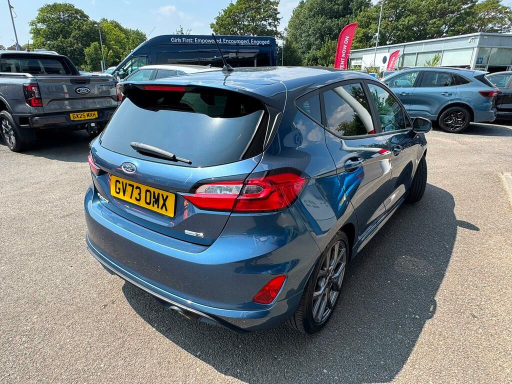 Ford Fiesta 1.0T Ecoboost Mhev St-line Edition Hatchback P GV73OMX Blue #3