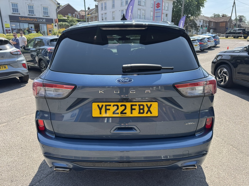 Ford Kuga 2.5 Ecoboost Duratec 14.4Kwh St-line Suv Petro YF22FBX Blue #6