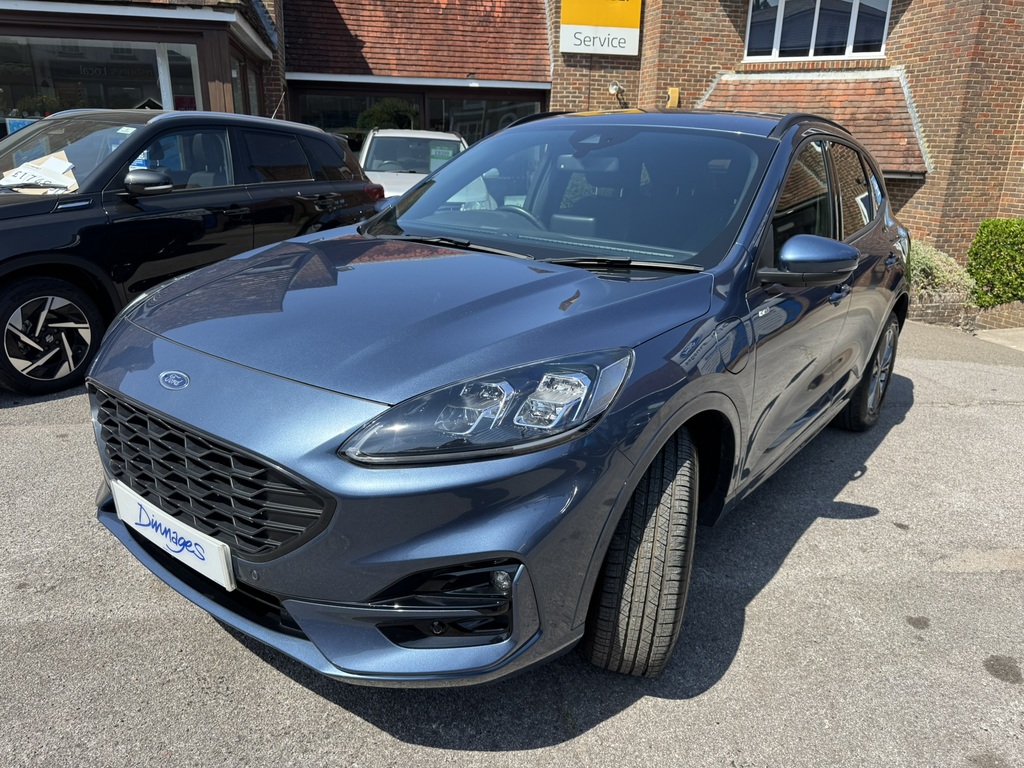 Ford Kuga 2.5 Ecoboost Duratec 14.4Kwh St-line Suv Petro YF22FBX Blue #3