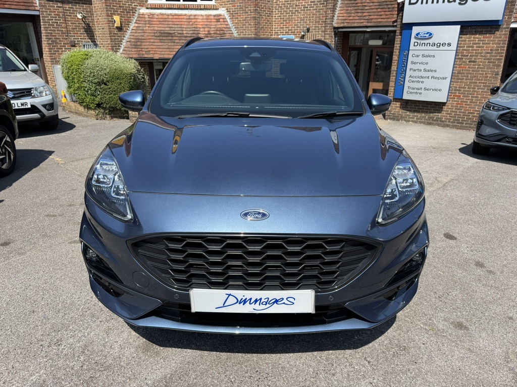 Ford Kuga 2.5 Ecoboost Duratec 14.4Kwh St-line Suv Petro YF22FBX Blue #2