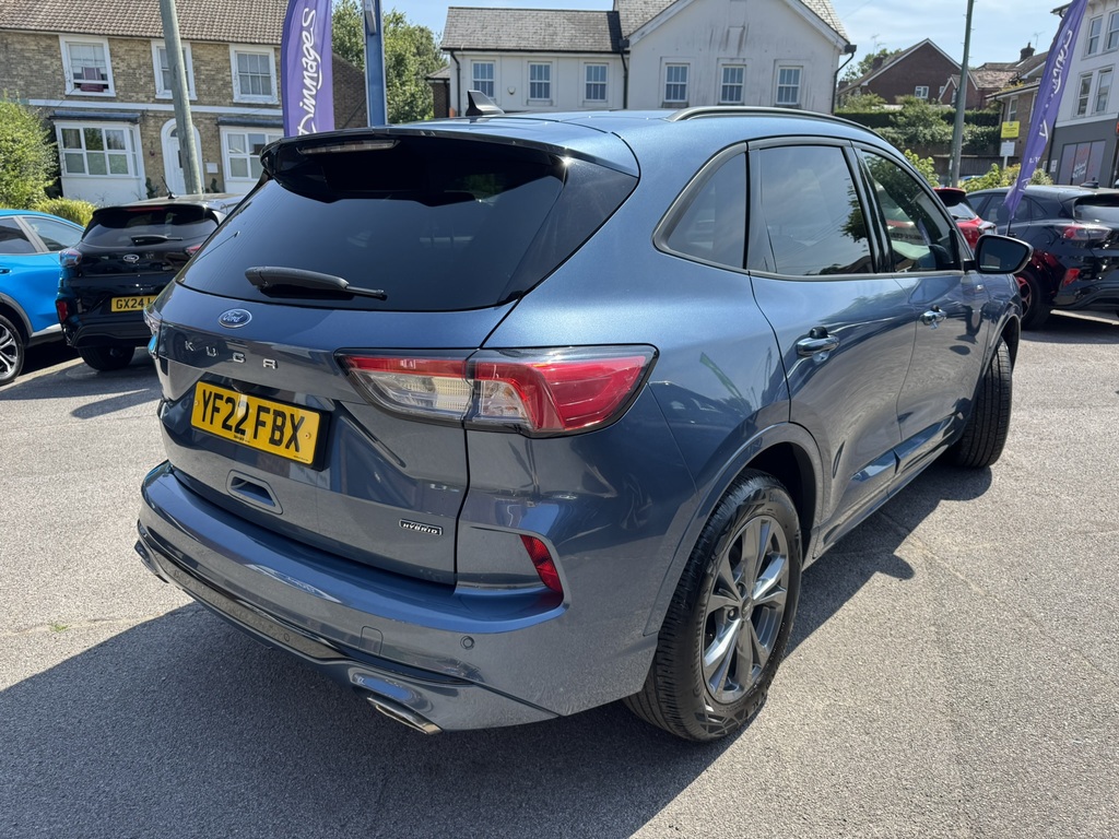 Ford Kuga 2.5 Ecoboost Duratec 14.4Kwh St-line Suv Petro YF22FBX Blue #5