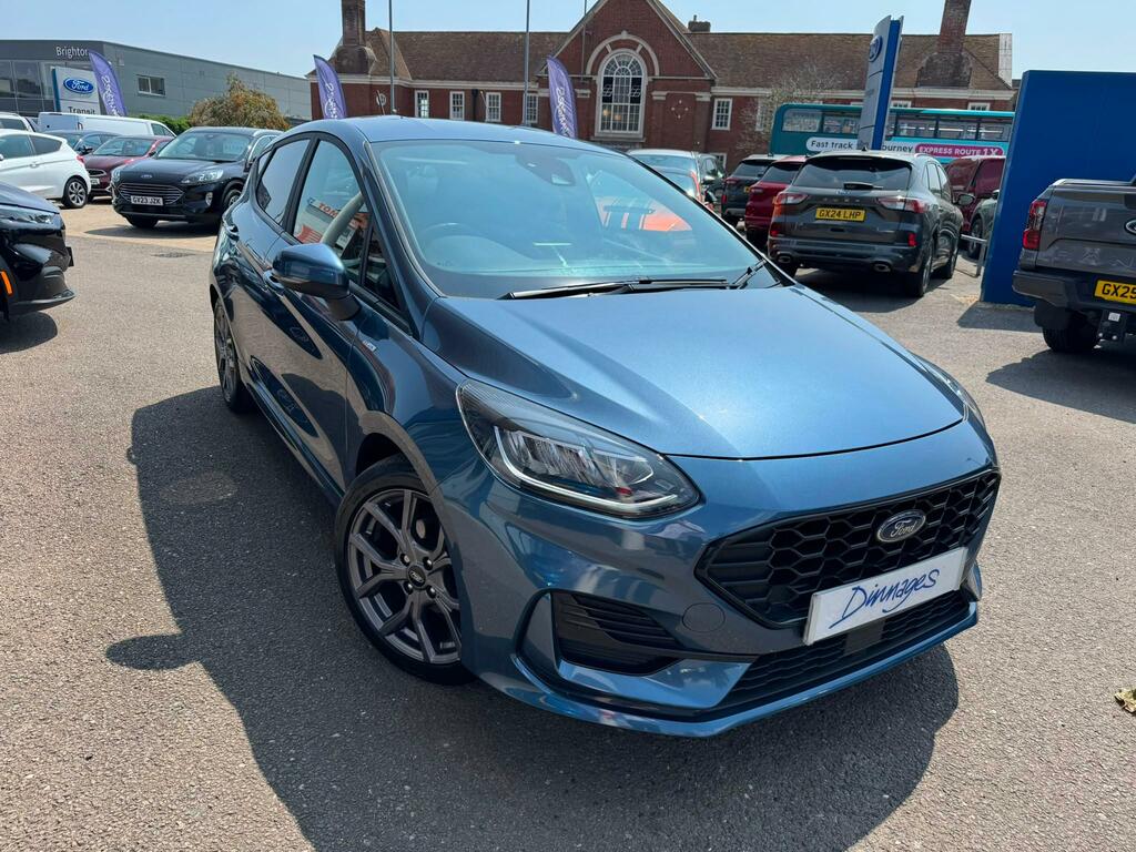 Ford Fiesta 1.0T Ecoboost St-line Hatchback Grey