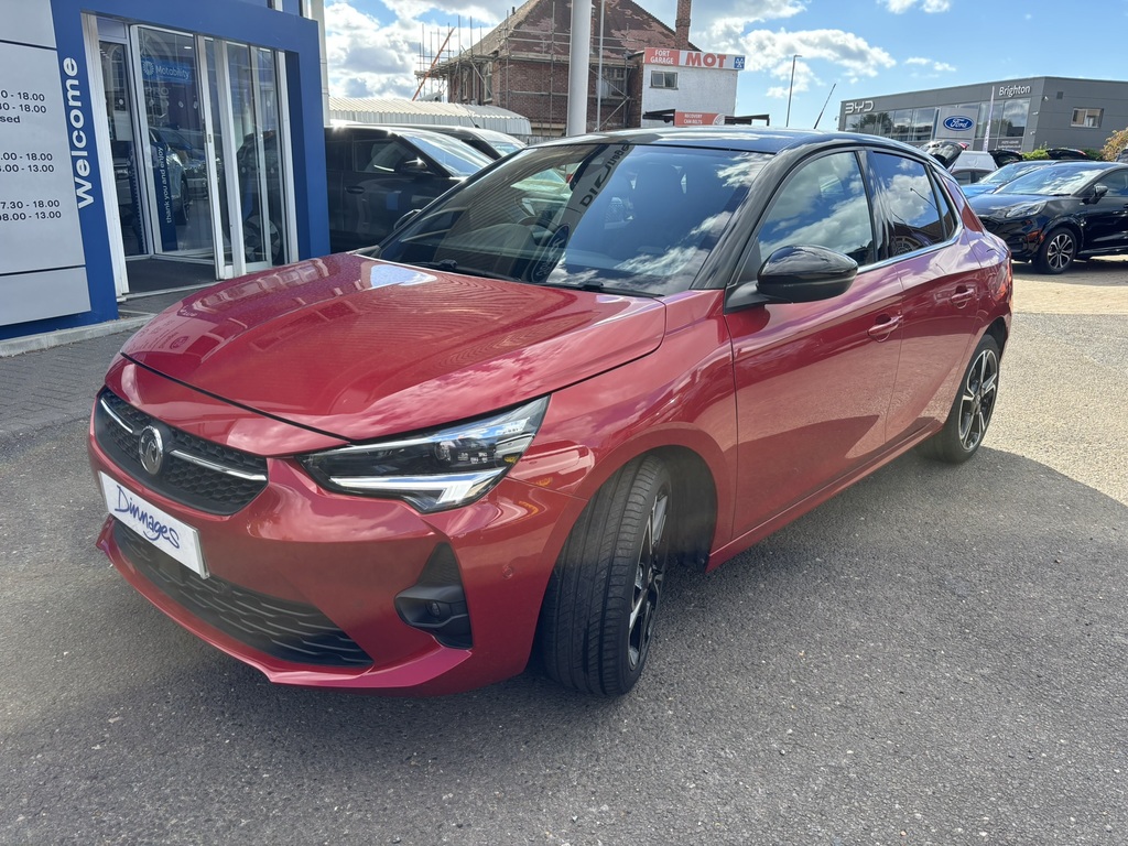 Vauxhall Corsa 1.2 Turbo Ultimate Hatchback Eur GV71MUW Red #3