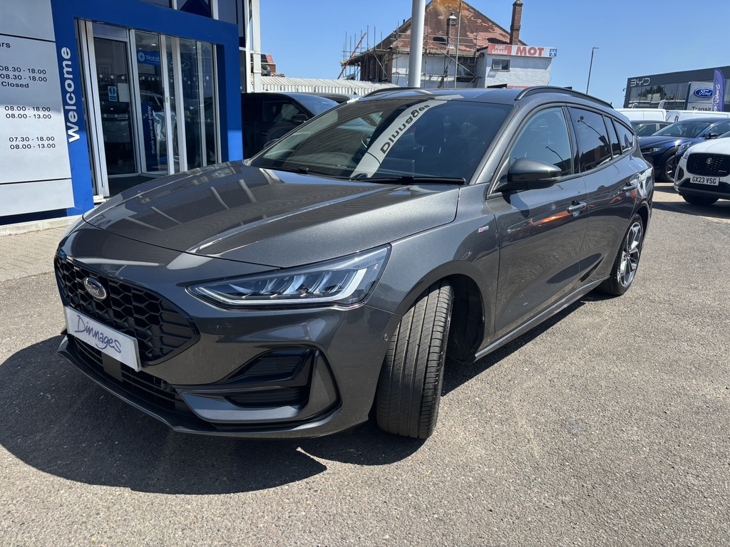 Ford Focus 1.0T Ecoboost Mhev St-line X Edition Estate Pe Grey #3