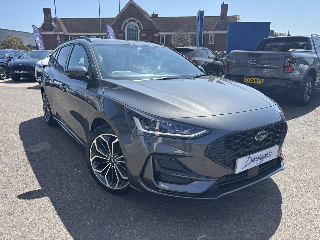 Ford Focus 1.0T Ecoboost Mhev St-line X Edition Estate Pe Grey