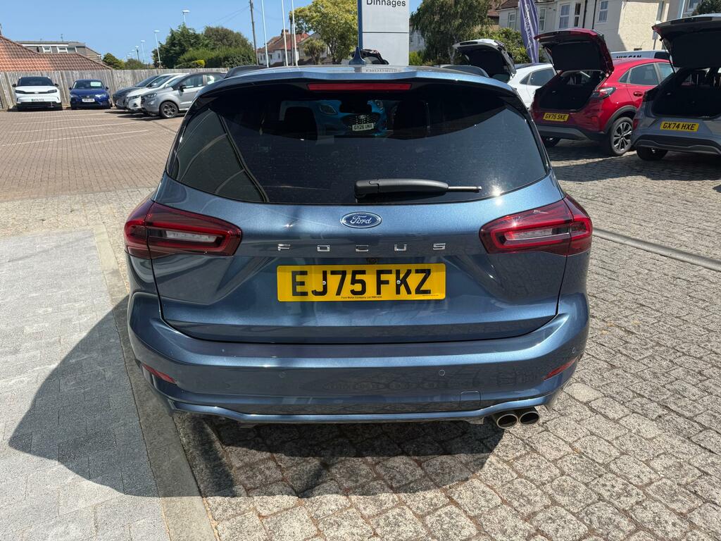 Ford Focus 1.0T Ecoboost Mhev St-line X Estate Hyb EJ75FKZ Blue #6