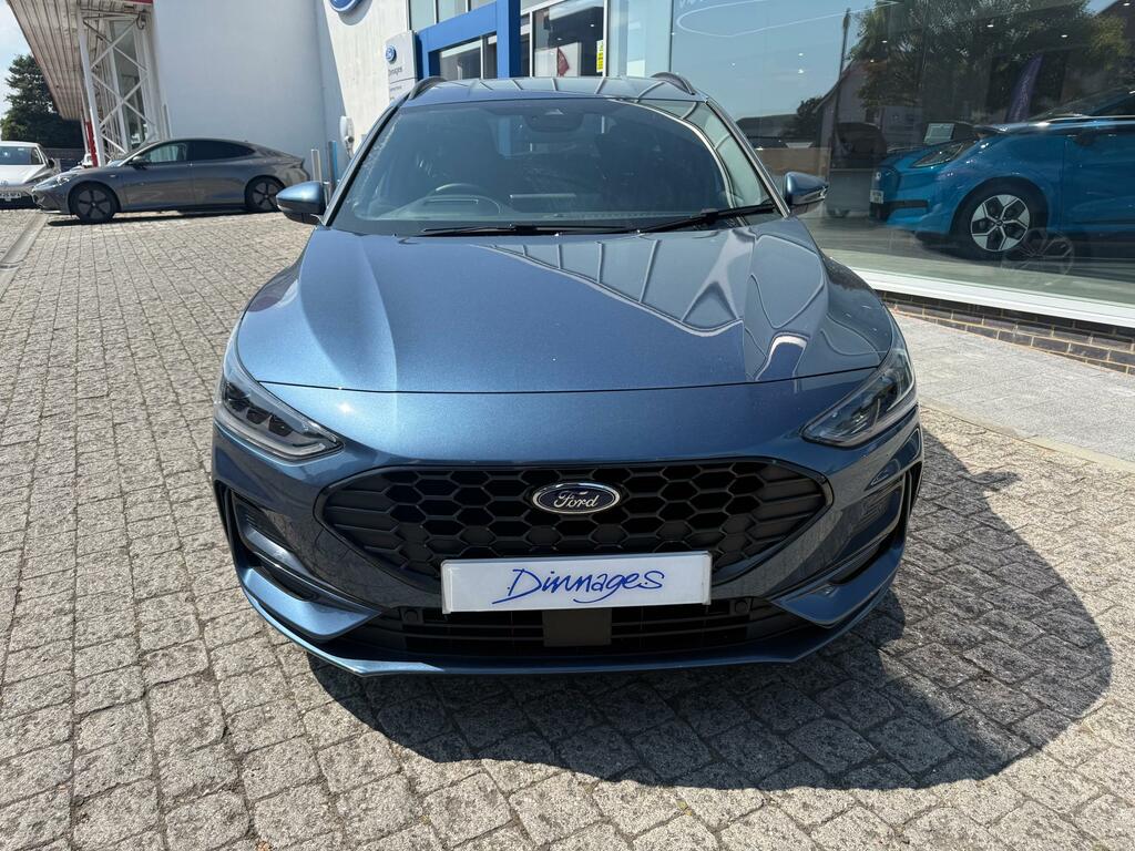 Ford Focus 1.0T Ecoboost Mhev St-line X Estate Hyb EJ75FKZ Blue #2