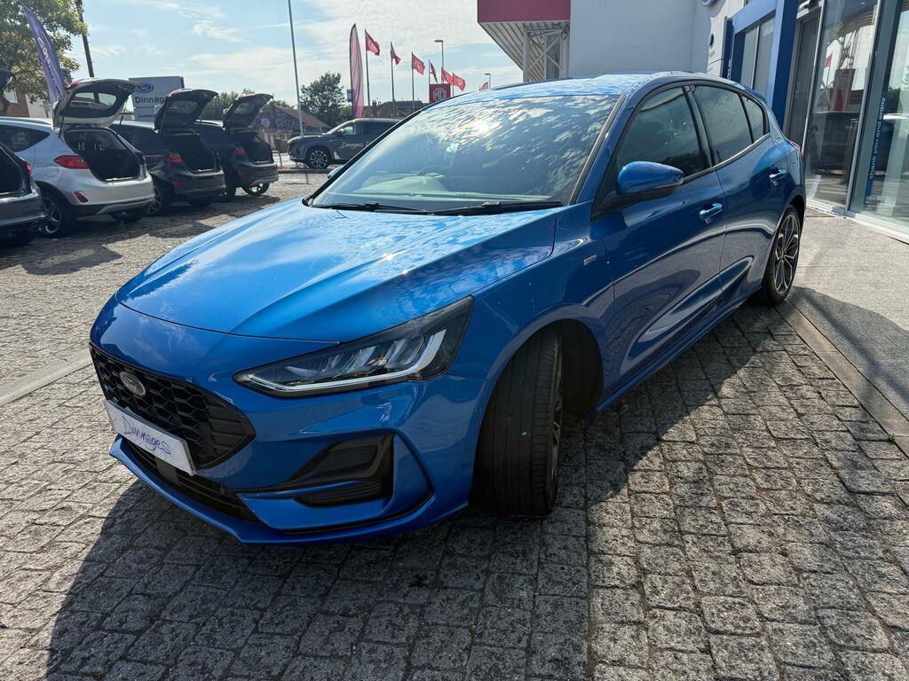 Ford Focus 1.0T Ecoboost Mhev St-line X Hatchback GY24YPA Blue #3