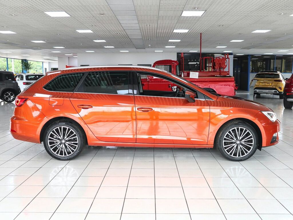 Seat Leon 1.5 Xcellence Lux Tsi Evo St Orange #6