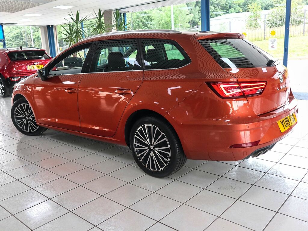 Seat Leon 1.5 Xcellence Lux Tsi Evo St Orange #2