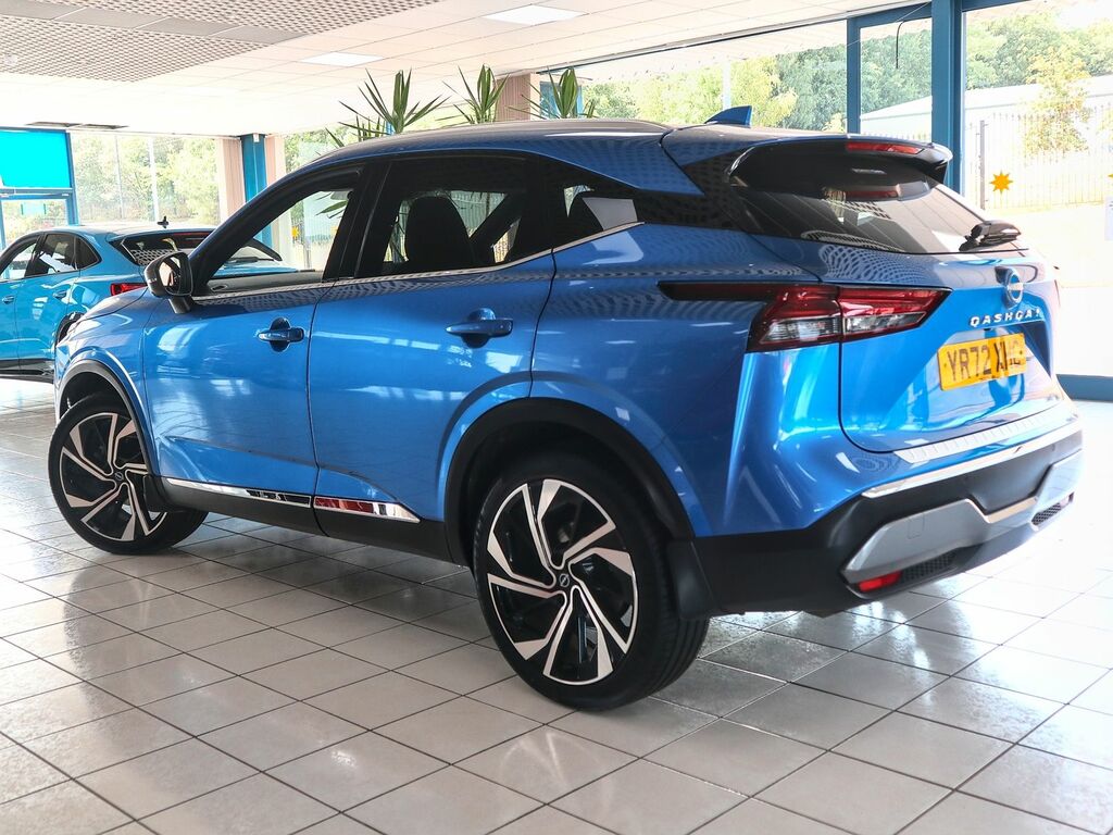 Nissan Qashqai 1.3 Tekna Dig-t Mhev Xtronic YR72XHC Blue #2
