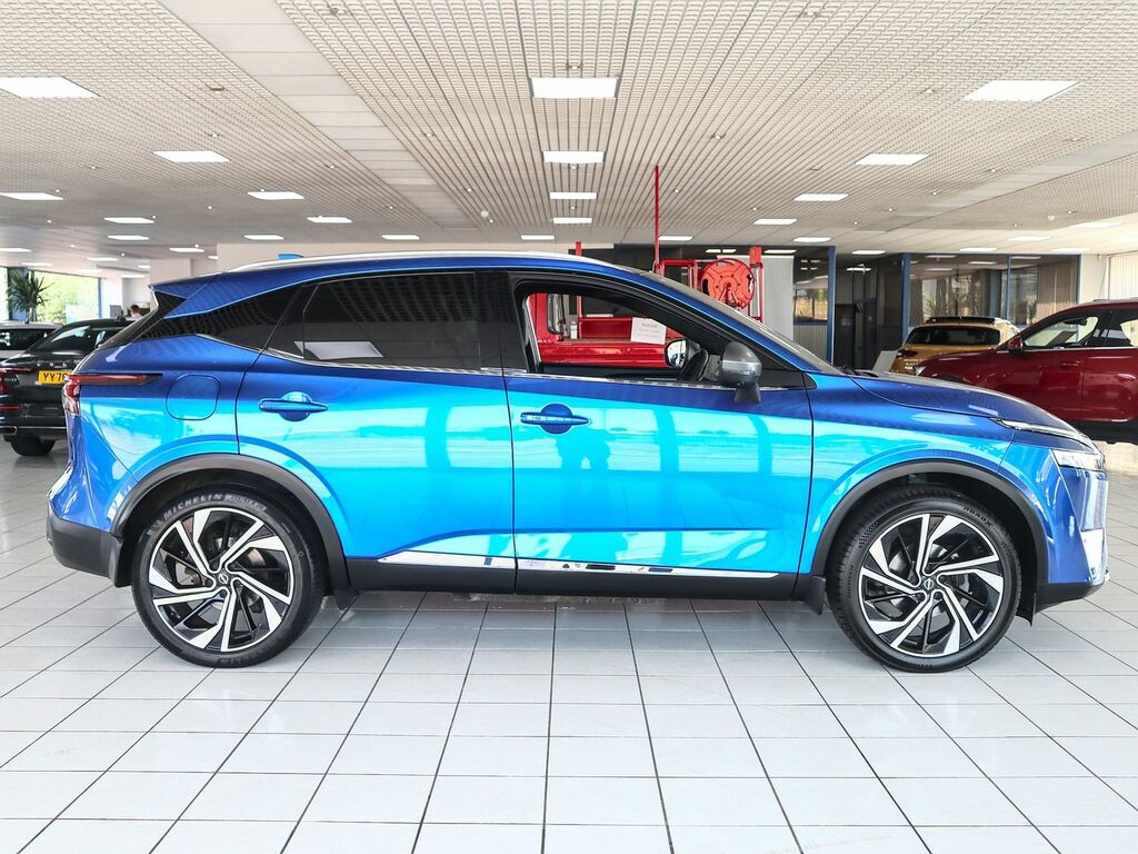 Nissan Qashqai 1.3 Tekna Dig-t Mhev Xtronic YR72XHC Blue #6