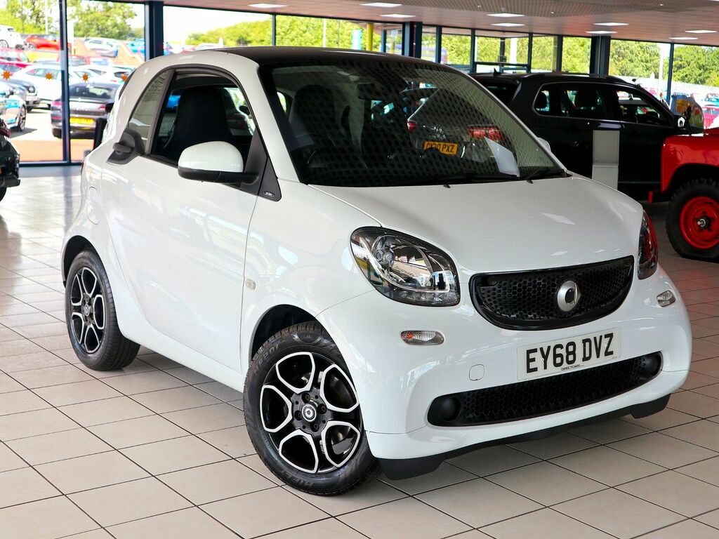 Smart Fortwo 1.0 Prime Premium Twinamic White