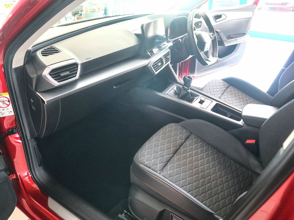 Seat Leon 1.5 Fr Tsi Evo LO70OJR Red #4