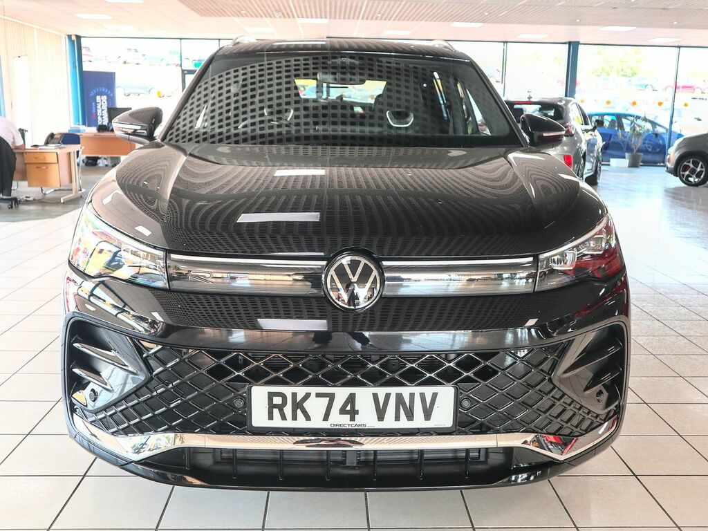 Volkswagen Tiguan 2.0 R-line Tdi Dsg RK74VNV Black #5