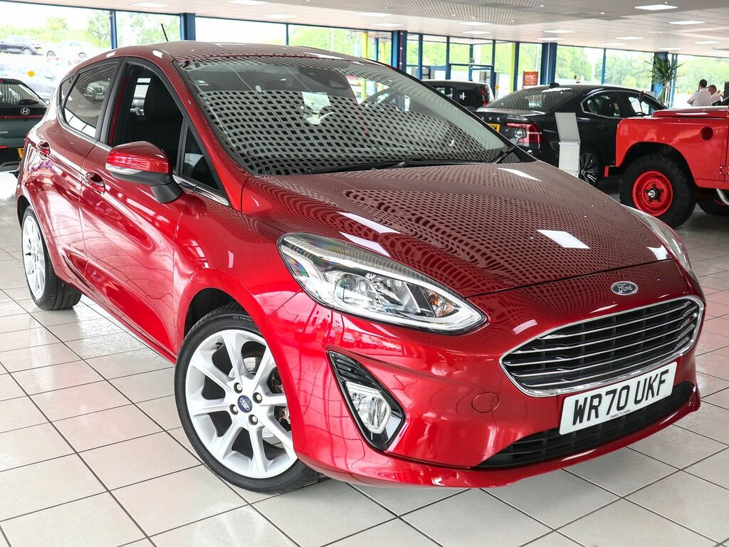 Ford Fiesta 1.0 Titanium X Ecoboost Mhev WR70UKF Red