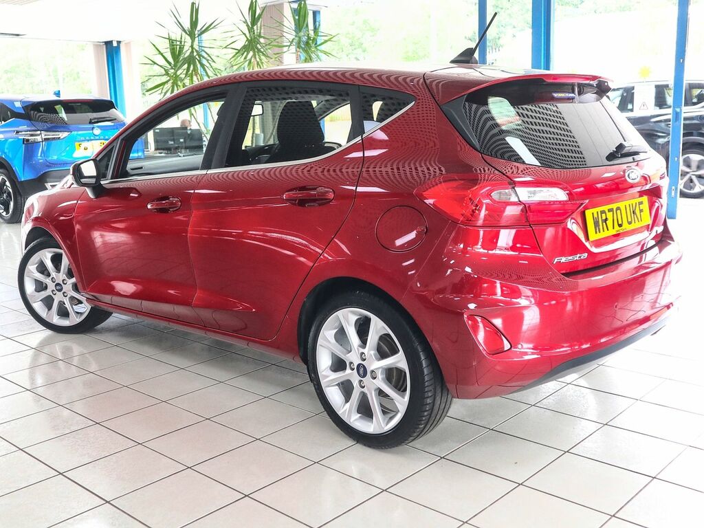 Ford Fiesta 1.0 Titanium X Ecoboost Mhev WR70UKF Red #2