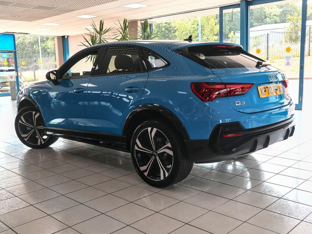 Audi Q3 2.0 S Line Edition 1 Sportback 45 Tfsi S Tronic Qu KP70RVA Blue #2