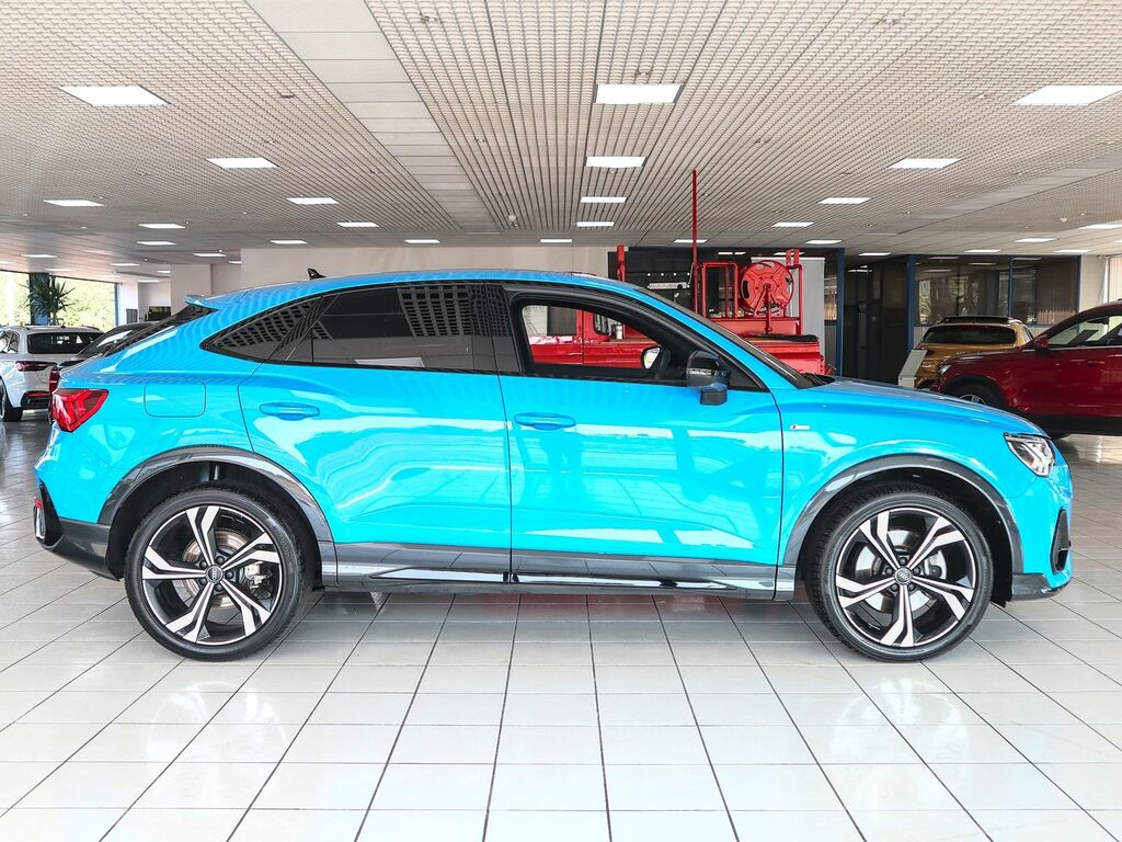 Audi Q3 2.0 S Line Edition 1 Sportback 45 Tfsi S Tronic Qu KP70RVA Blue #6