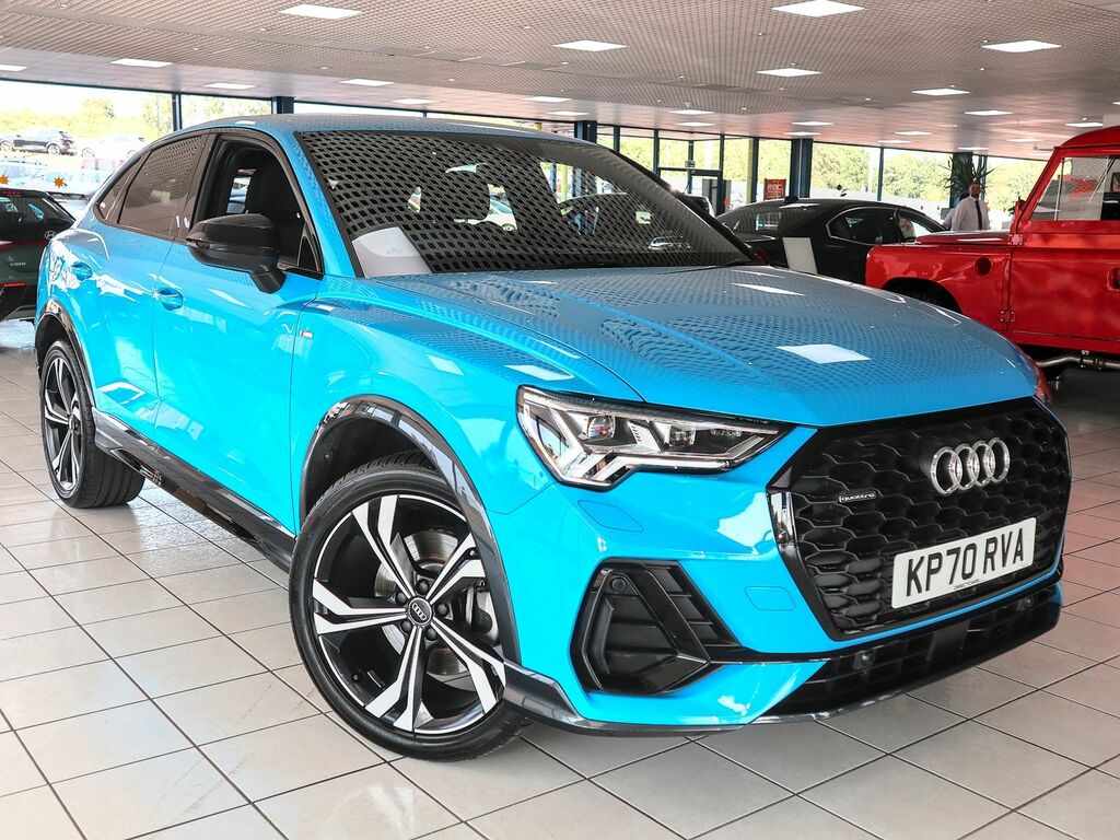 Audi Q3 2.0 S Line Edition 1 Sportback 45 Tfsi S Tronic Qu Blue