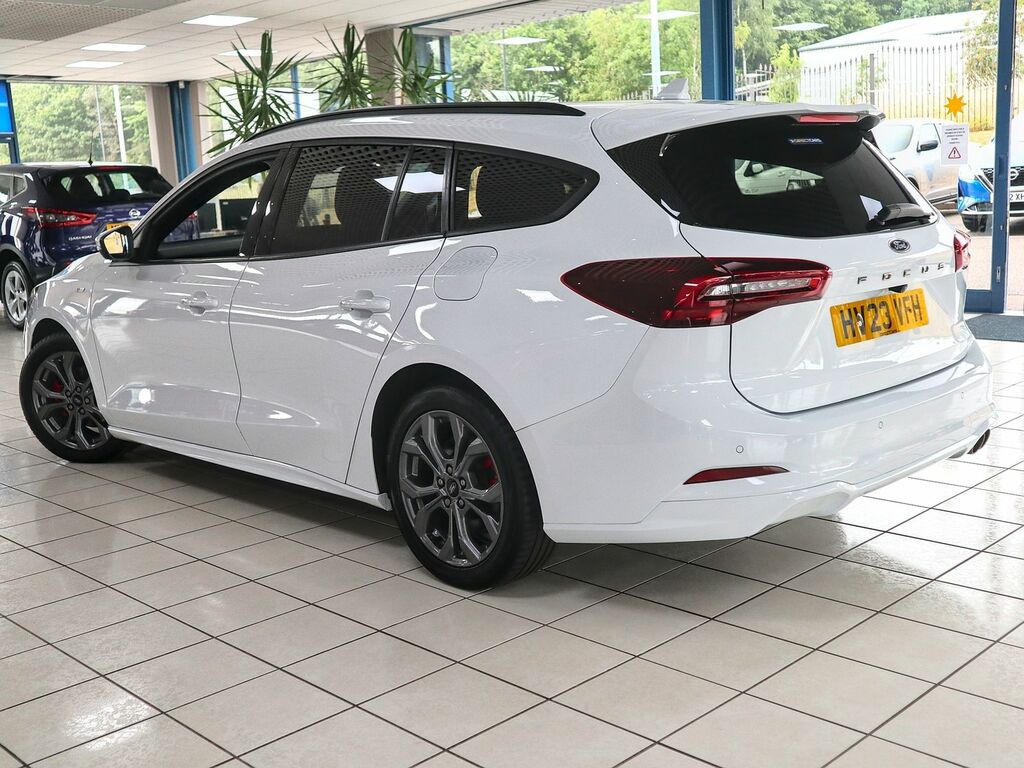 Ford Focus 1.0 St-line Ecoboost HV23VFH White #2