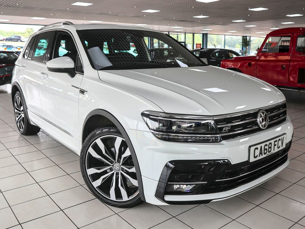 Volkswagen Tiguan 2.0 R-line Tdi Dsg 4Motion White