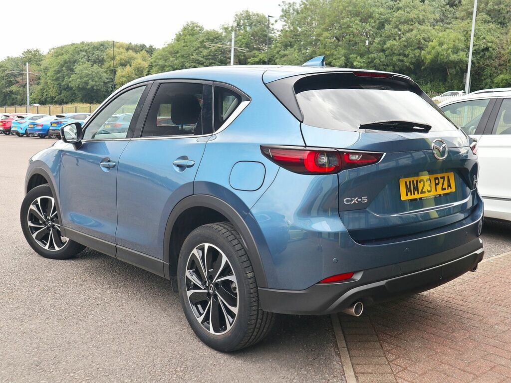Mazda CX-5 2.0 Exclusive-line E-skyactiv G Mhev MM23PZA Blue #2