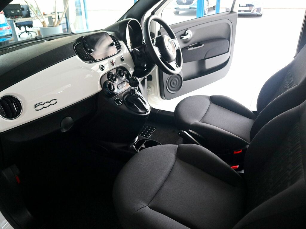 Fiat 500 1.0 Mhev White #4
