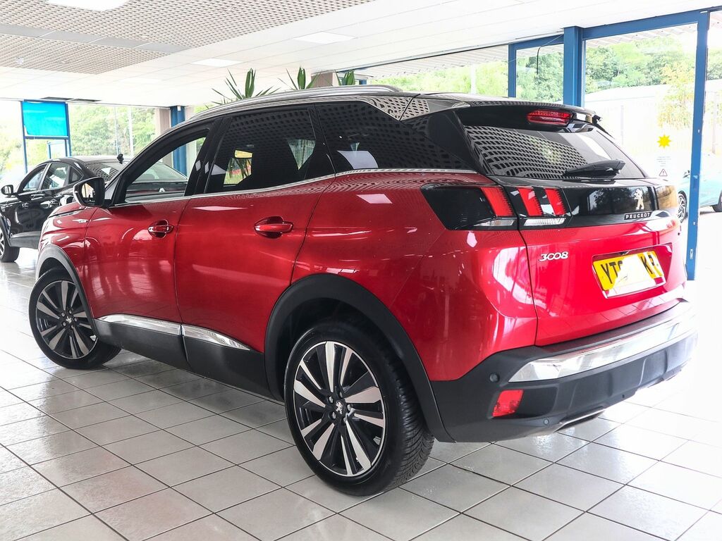 Peugeot 3008 1.2 Gt Line Premium Puretech YT69LKP Red #2