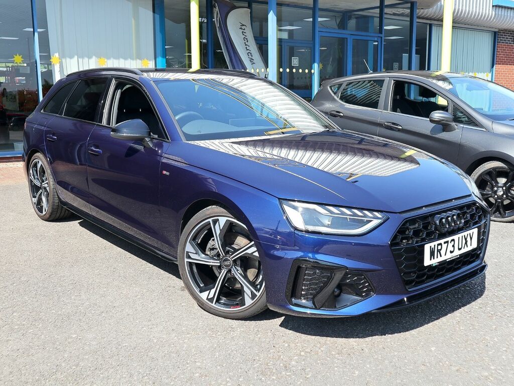 Audi A4 Avant Avant S Line Black Edition 35 Tfsi S Tronic Blue