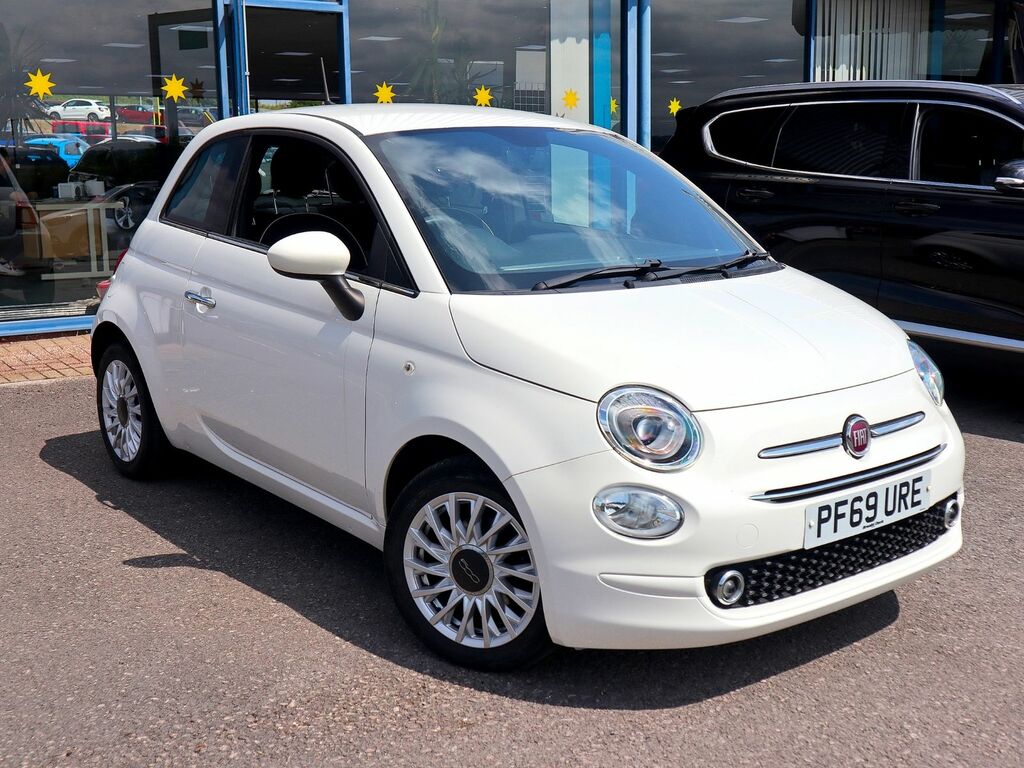 Fiat 500 Lounge White
