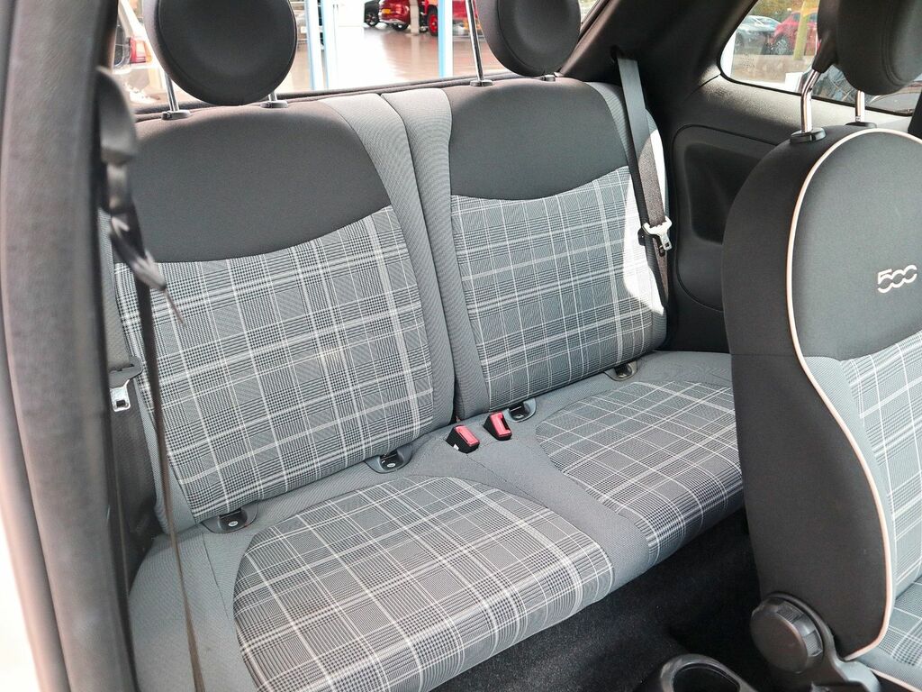 Fiat 500 Lounge White #4